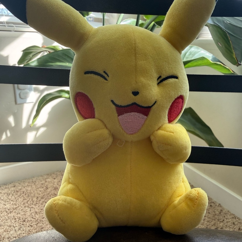Cheerful Pokémon Pikachu Plush